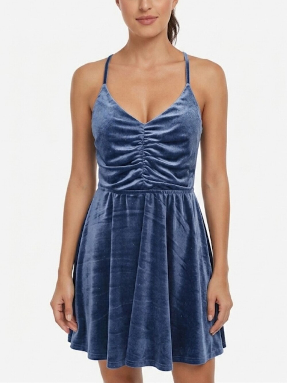 LOVE SQUARED Dress aboveknee mimi, backless (New) Size Large